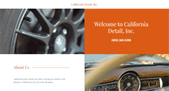 Desktop Screenshot of californiadetailers.com